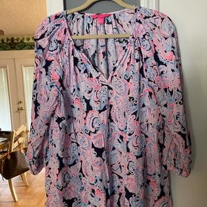 Lilly Pulitzer top size xl used
